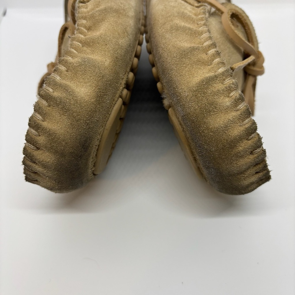 Quince Australian Shearling Moccasin Slipper - tan -8 - Picture 7 of 12